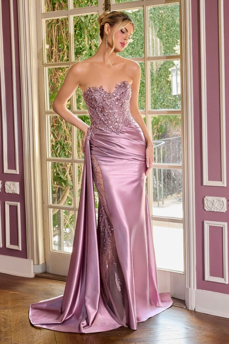 The 'Valentina' Draped Gown