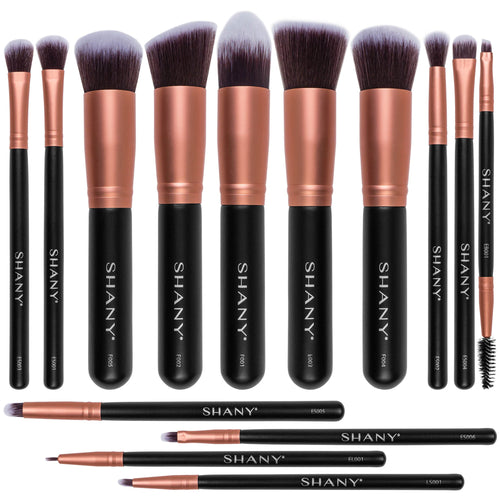 14 Piece Professional Makeup Brush Set-1